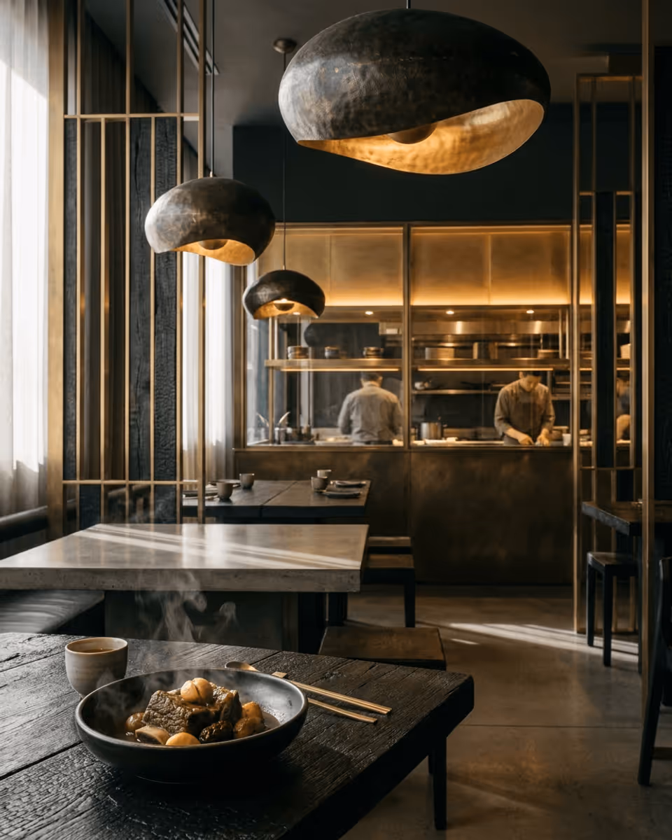 An original Korean-inspired dining concept
